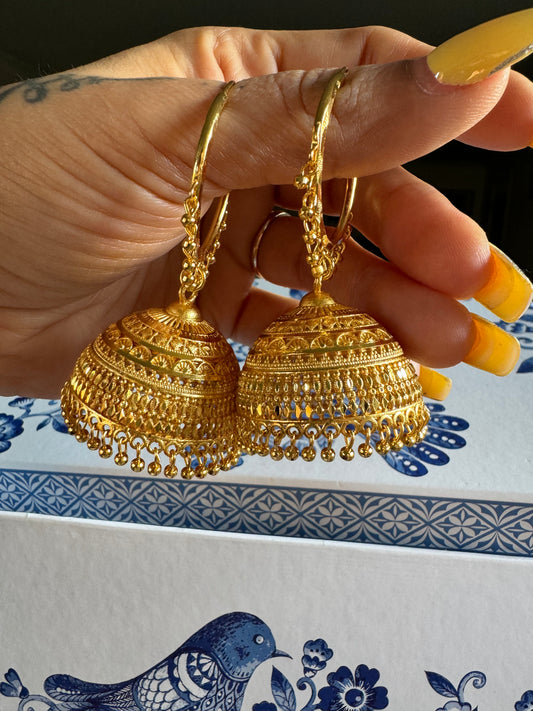 FMC123 - Gold Plated Jhumki