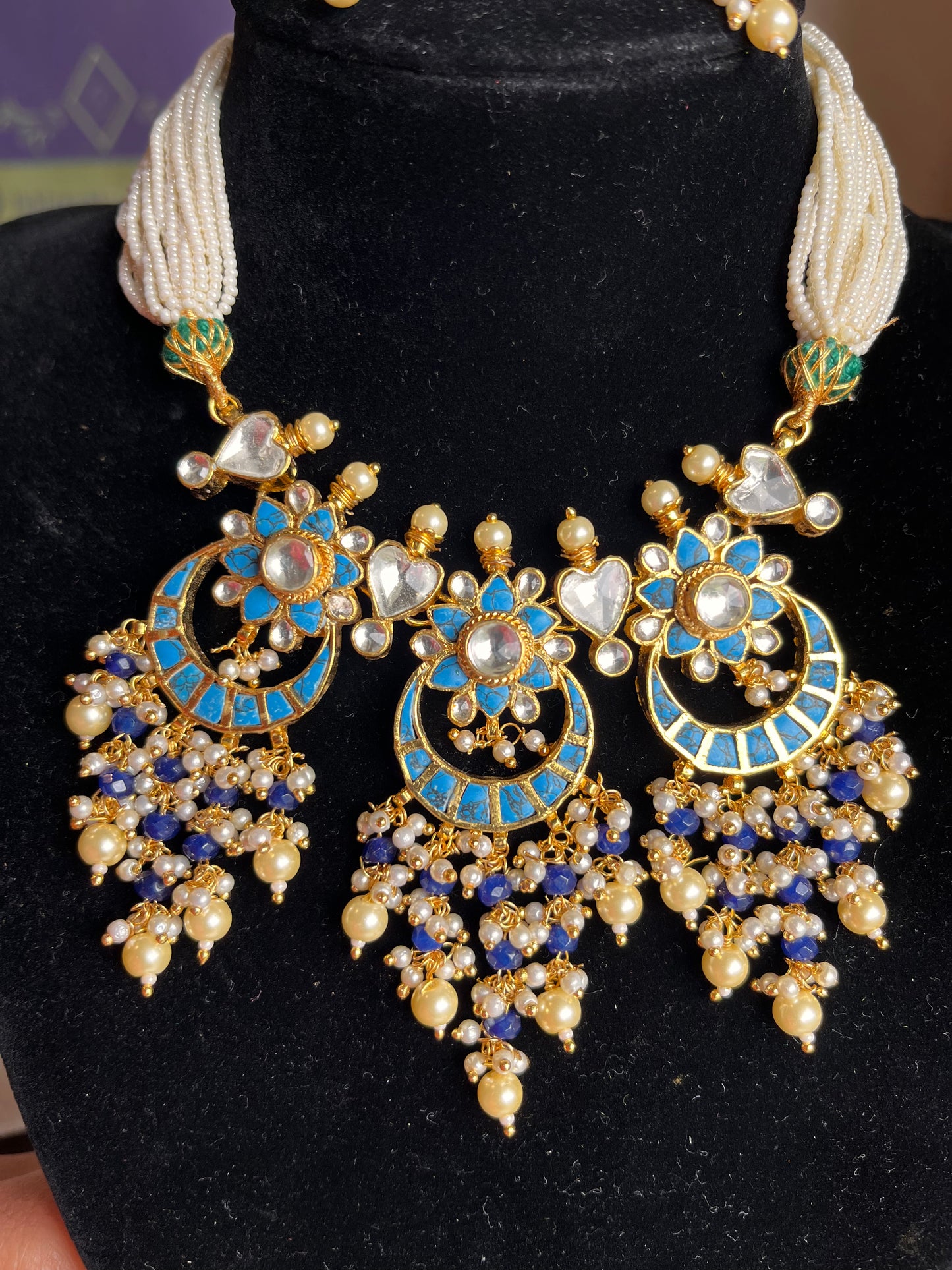 FMC1177 - Pachi Kundan Necklace