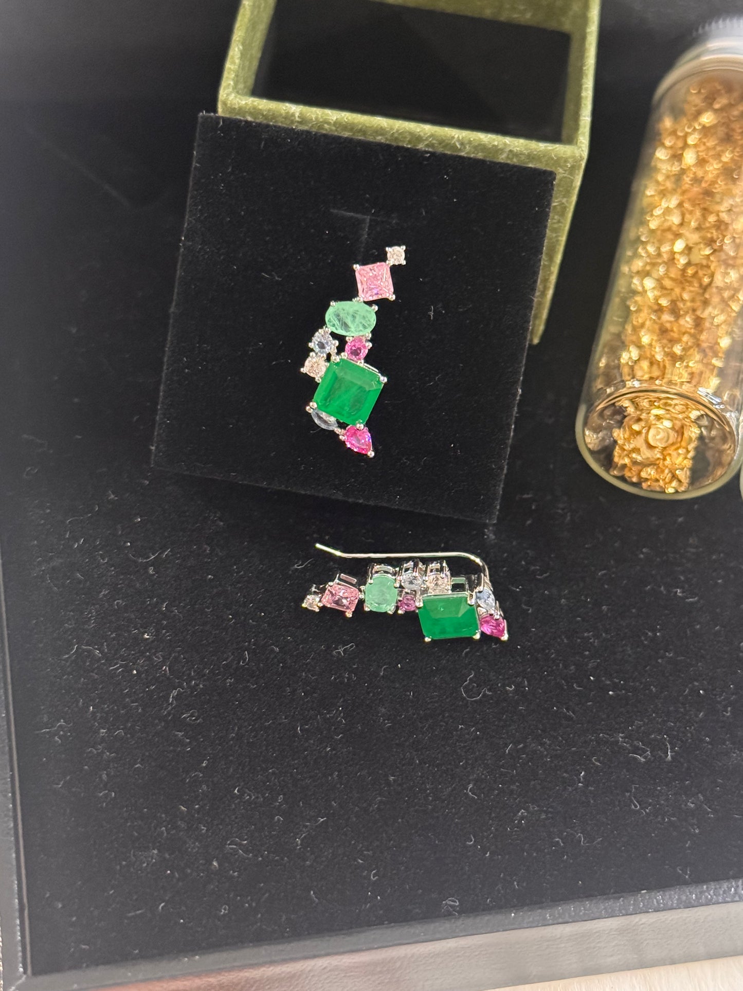 FMC735 - WGP Short Cuff (Stud) Earrings