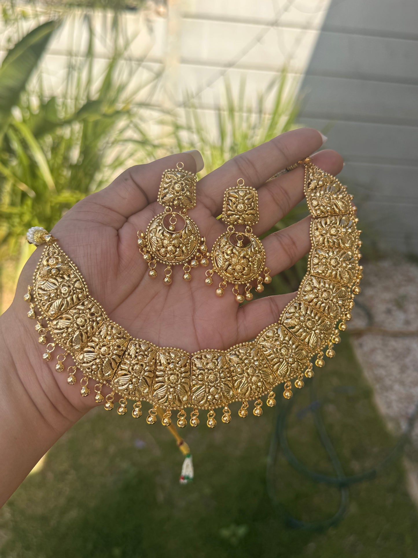 FMC3350 - 2 Gram Gold Plated Necklace Set