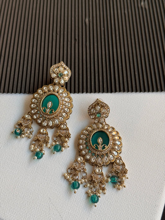 FMC433 - Kundan Earrings