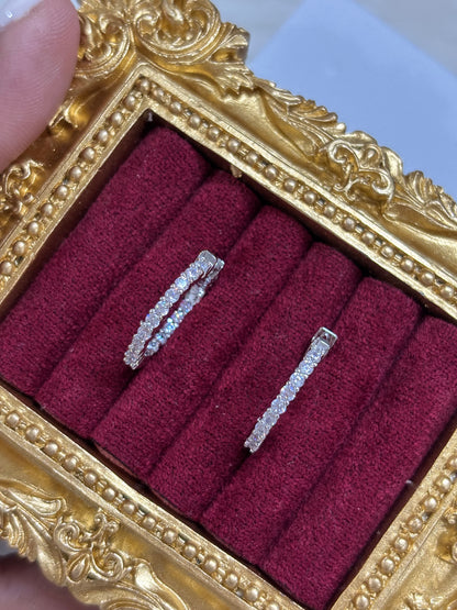 FMC470 -WGP Hoops Earrings