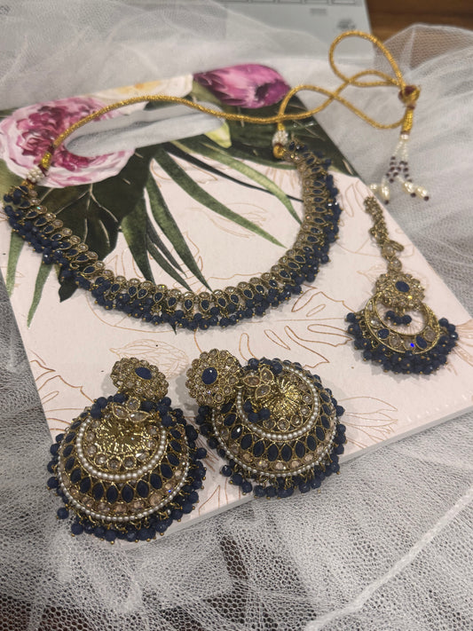 FMC259 - Polki Neckline Set