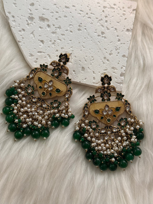 FMC675 - Kundan Earrings