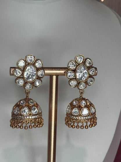 FMC1795 - Mossanite Jhumki