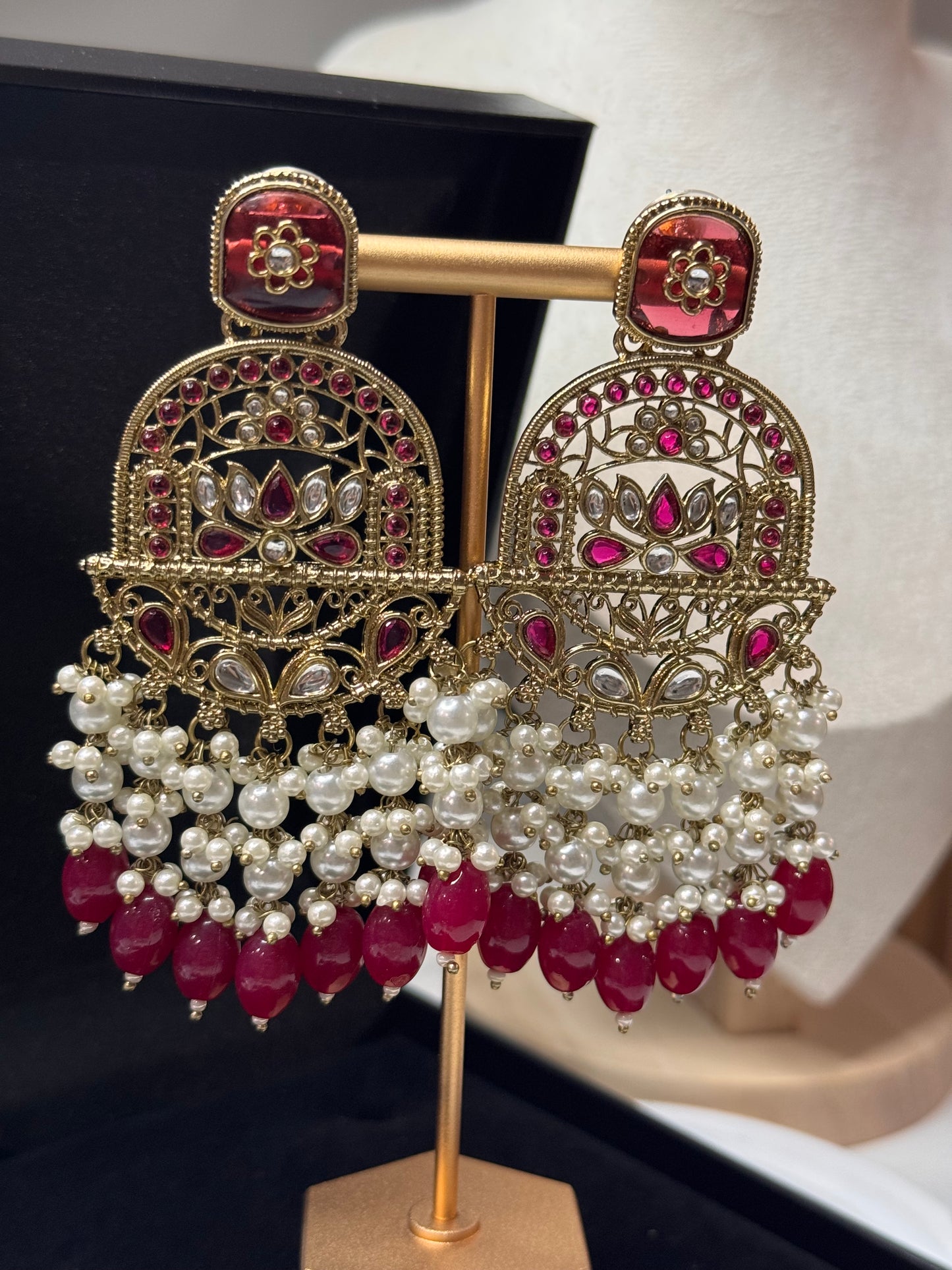 FMC480 - Kundan Earrings