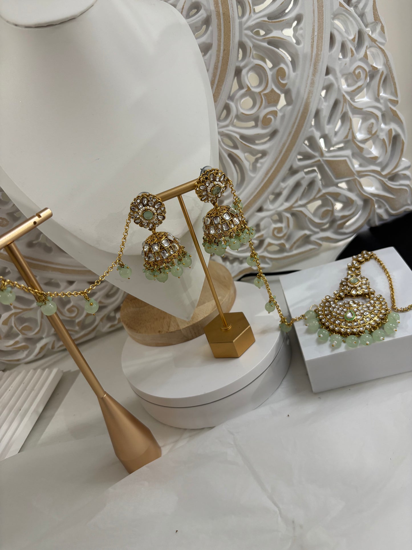 FMC535 - Jhumki Tikka Set