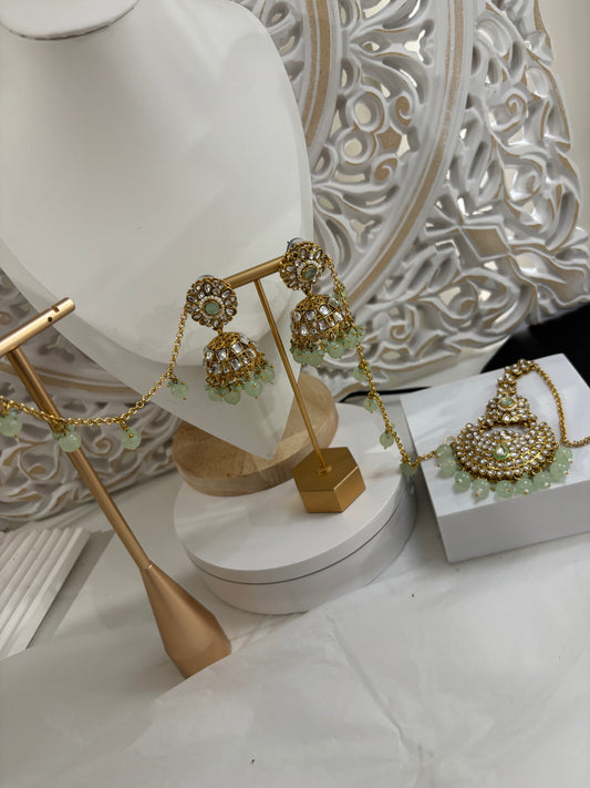 FMC535 - Jhumki Tikka Set