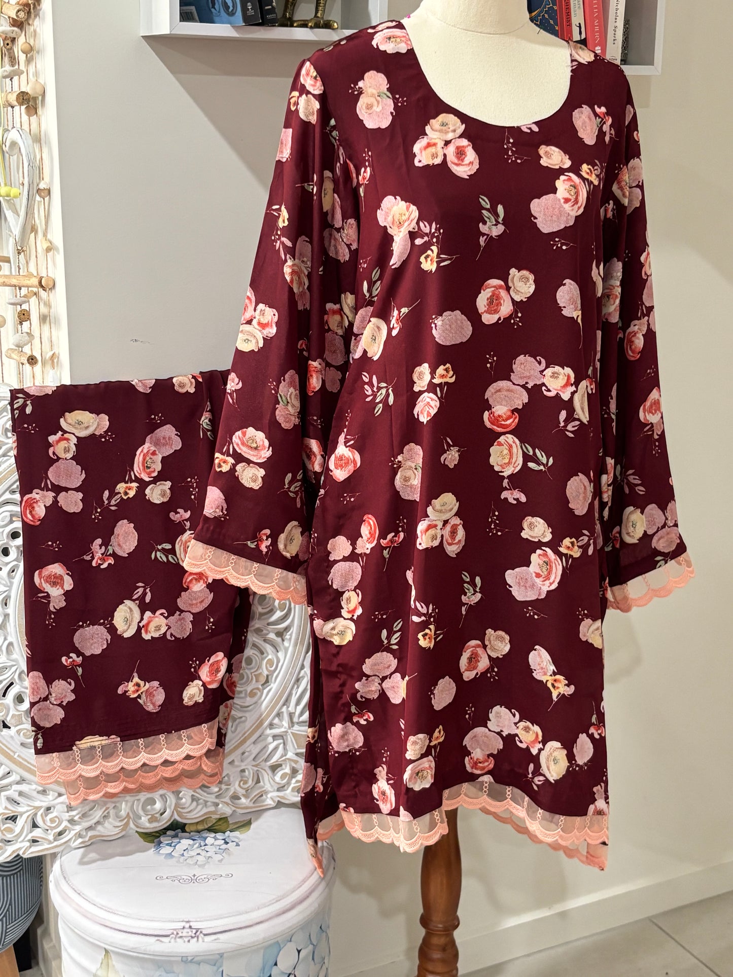 Tabby Silk Stylish Cord Set