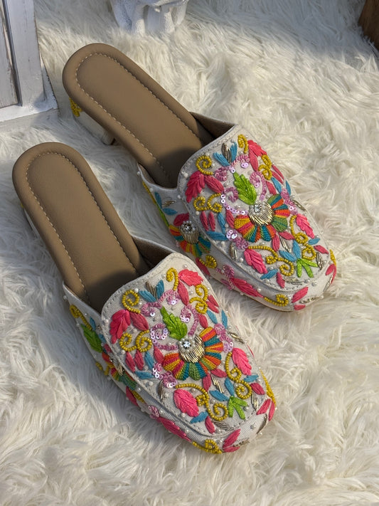 FMC3001 - Hand Embroidered Heels