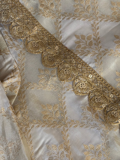 Banarasi Kurta Plazo Set.
