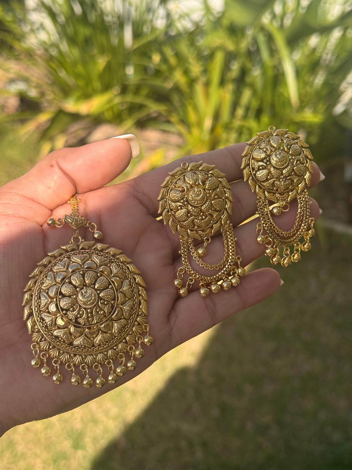 FMC3720 - 2 Gram Gold Plated Necklace Set