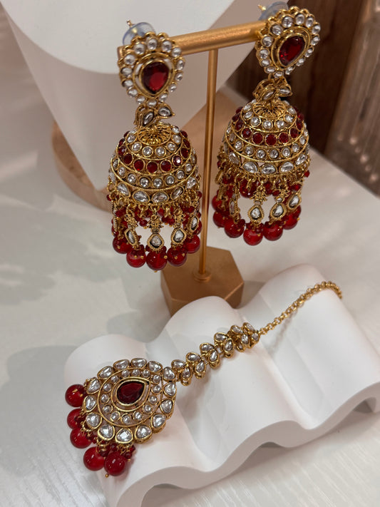 FMC785 - Jhumki Tikka Set