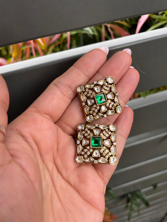 FMC301 - Uncut Kundan Studs