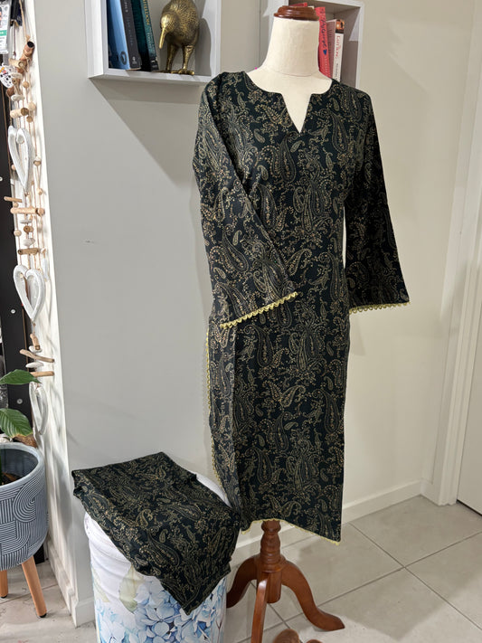 Pashmina Blend Afgani Cord Set