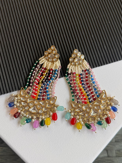 FMC760 - Kundan Earrings