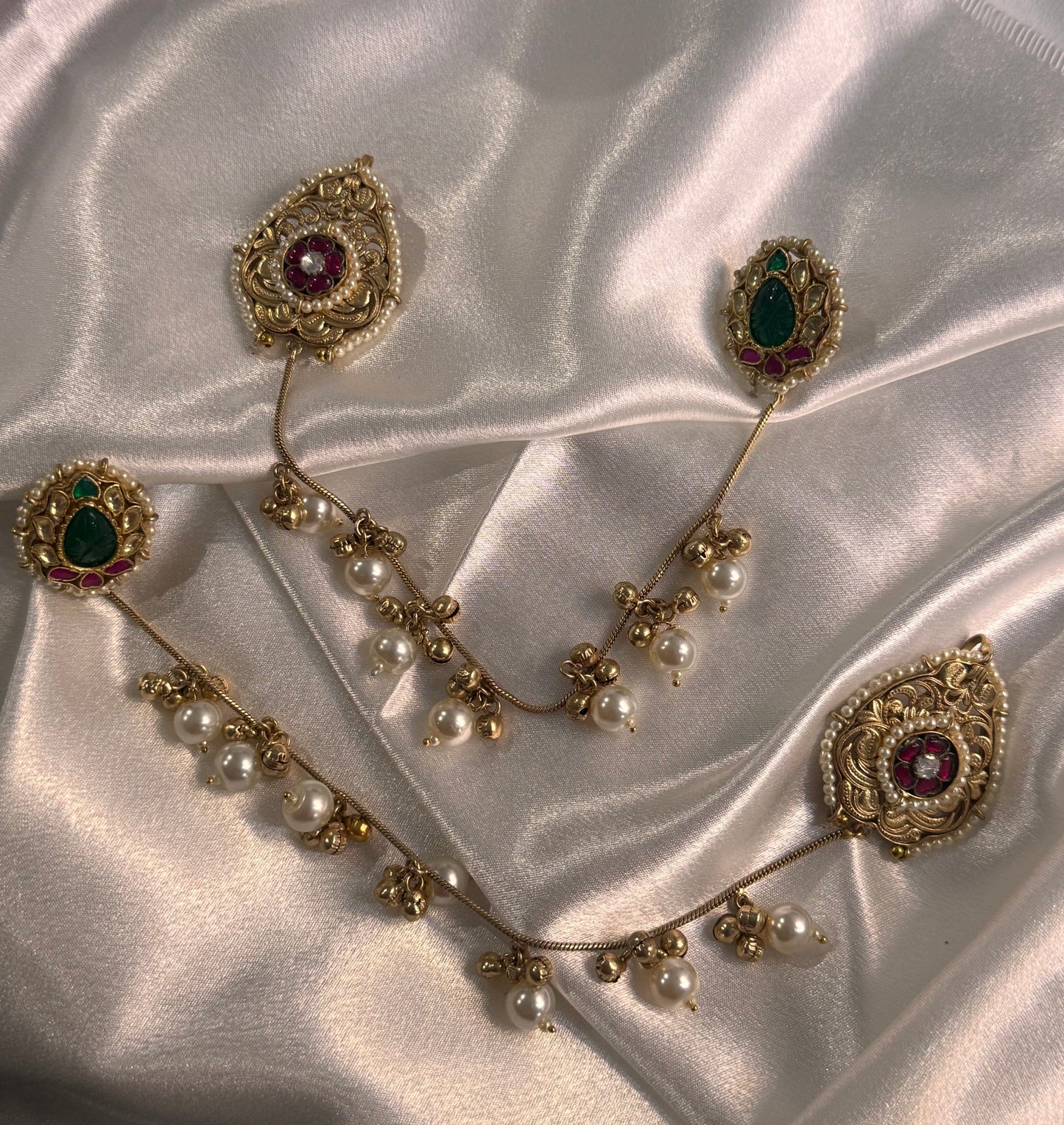 FMC2535 - Brass (Kashmiri) Earrings