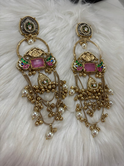 FMC1655 - Kashmiri Earrings