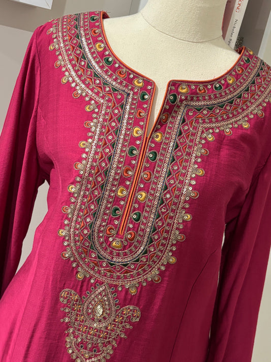 Embroidered Afgani Cord Set