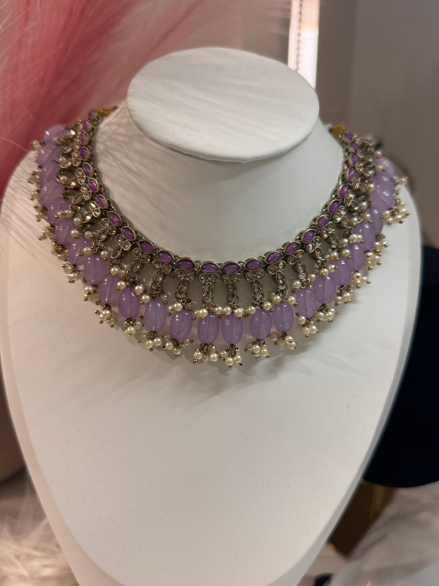 FMC1314 - Polki Necklace Set