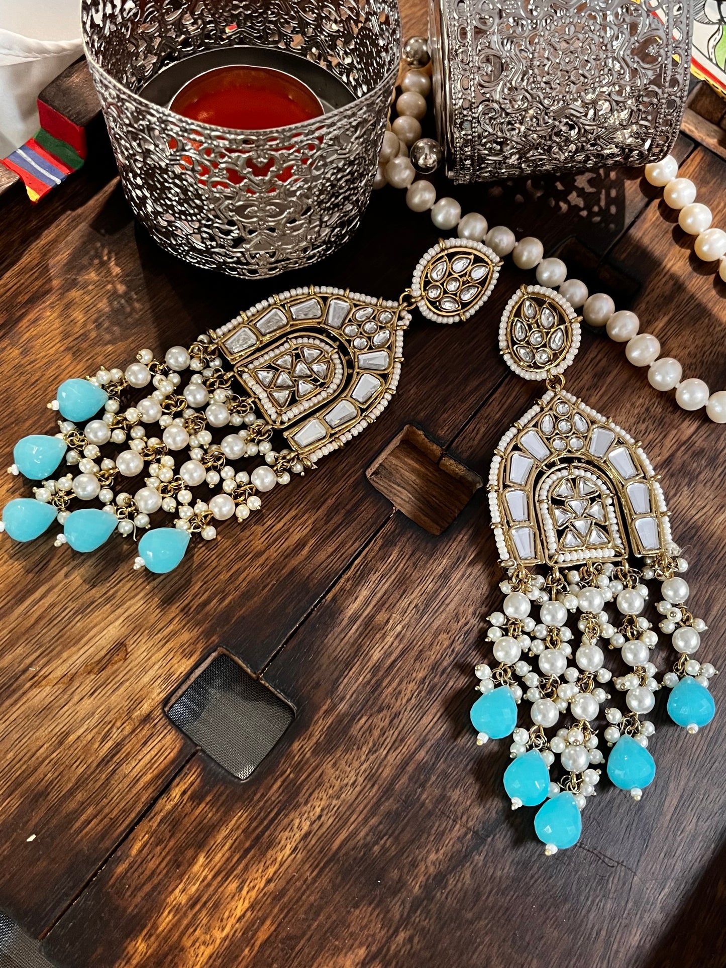 FMC105 - Kundan Earrings