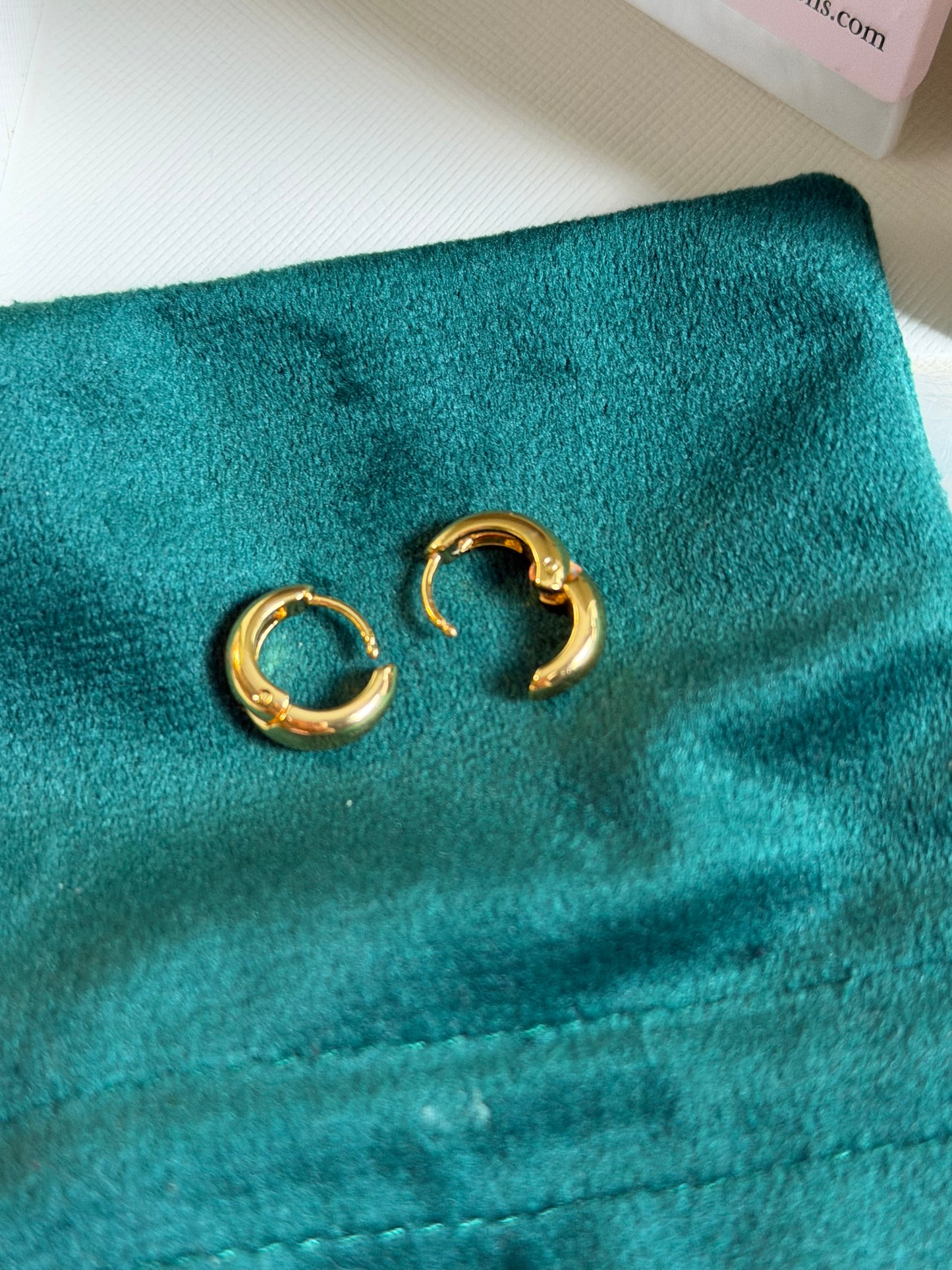 FMC510 - Gold Plated Hoops