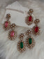 FMC1485 - Mossanite Kundan Earrings