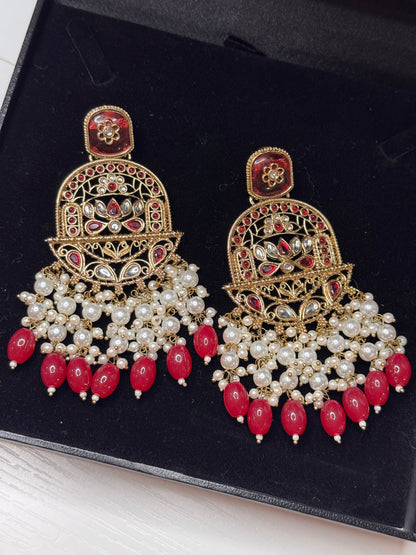 FMC480 - Kundan Earrings
