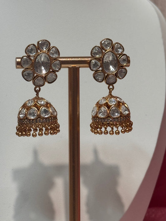 FMC1795 - Mossanite Jhumki