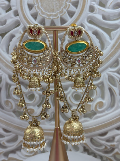 FMC1645 - Kashmiri Earrings