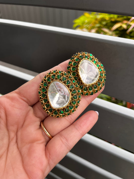 FMC273 - Uncut Kundan Studs