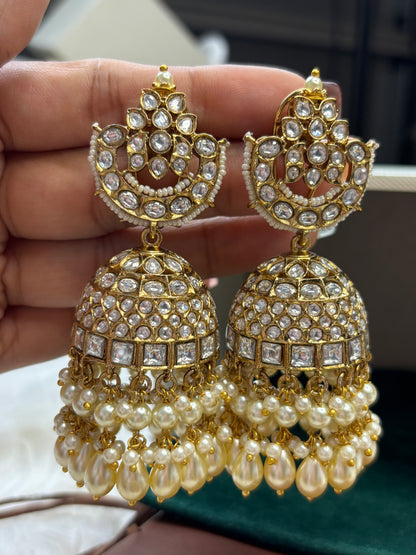 FMC2695 - Bikaneri Pachi Kundan Jhumki