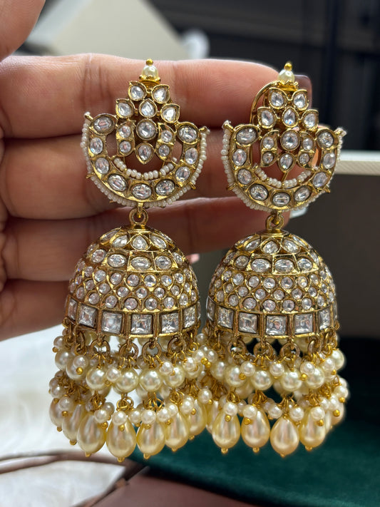 FMC2695 - Bikaneri Pachi Kundan Jhumki