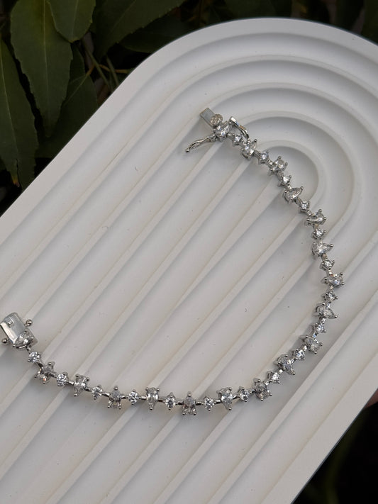 FMC1251 - WGP Swarovski Tennis Bracelet