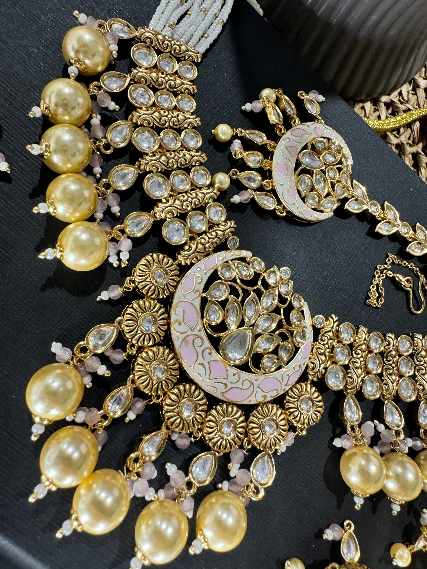 FMC6050 - Uncut Kundan Necklace