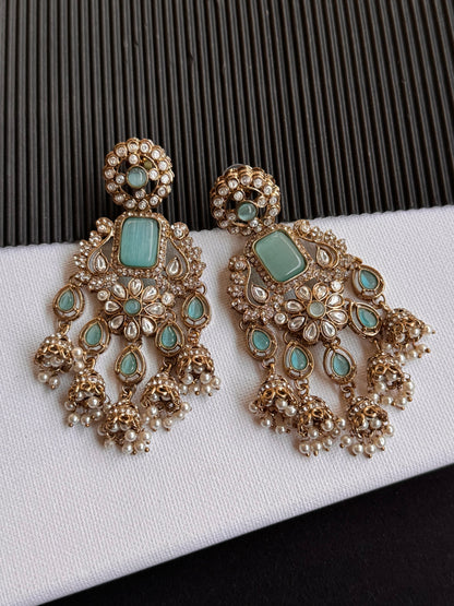 FMC765 - Kundan Earrings
