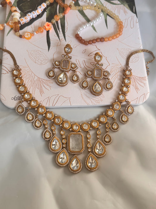 FMC2075 - Uncut Kundan Necklace