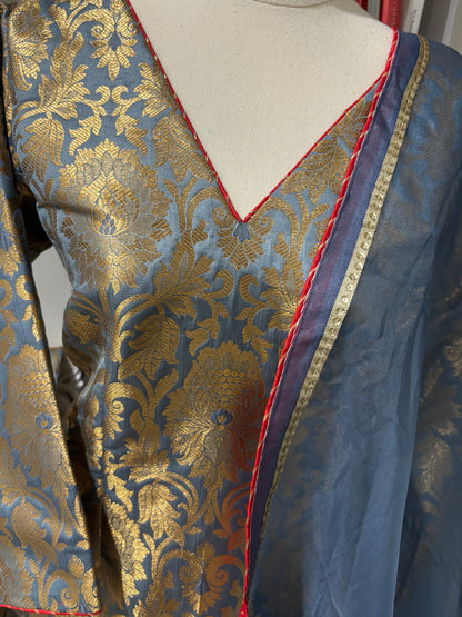 Banarasi Brocade Suit Pant