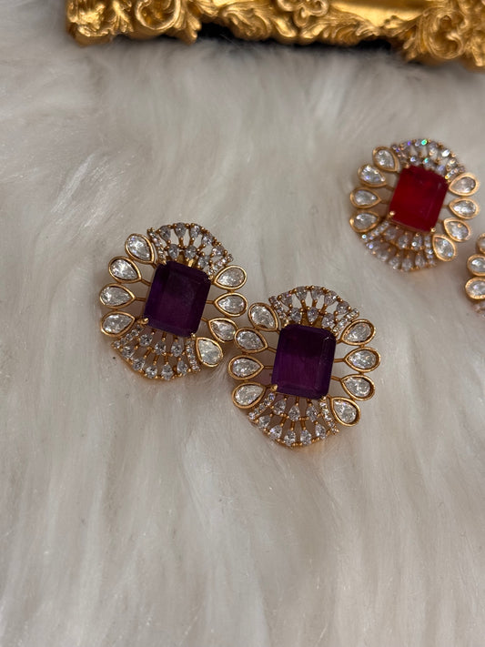 FMC985 - Mossanite Stud Earrings