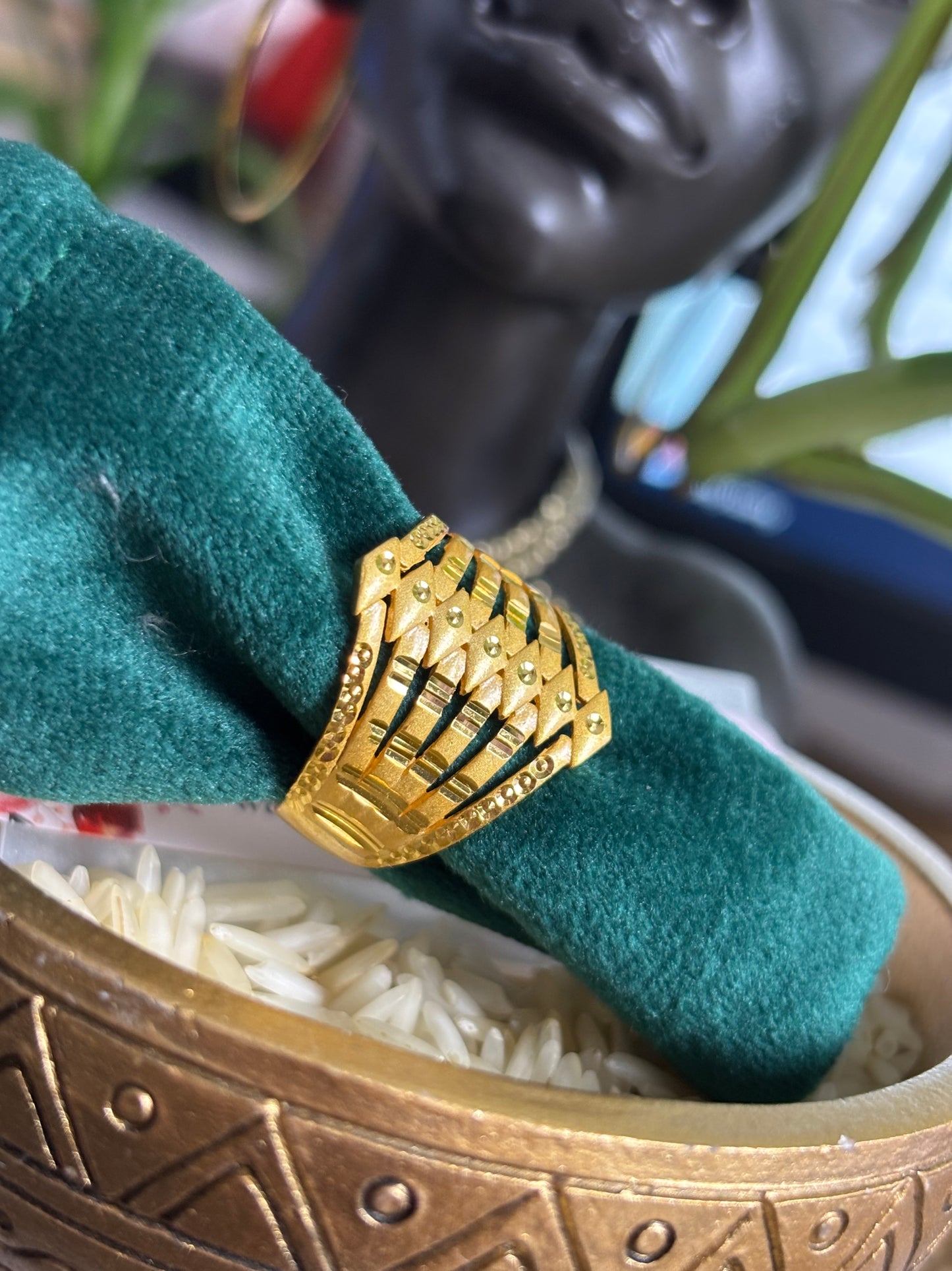 FMC1907 - Gold Plated Ring