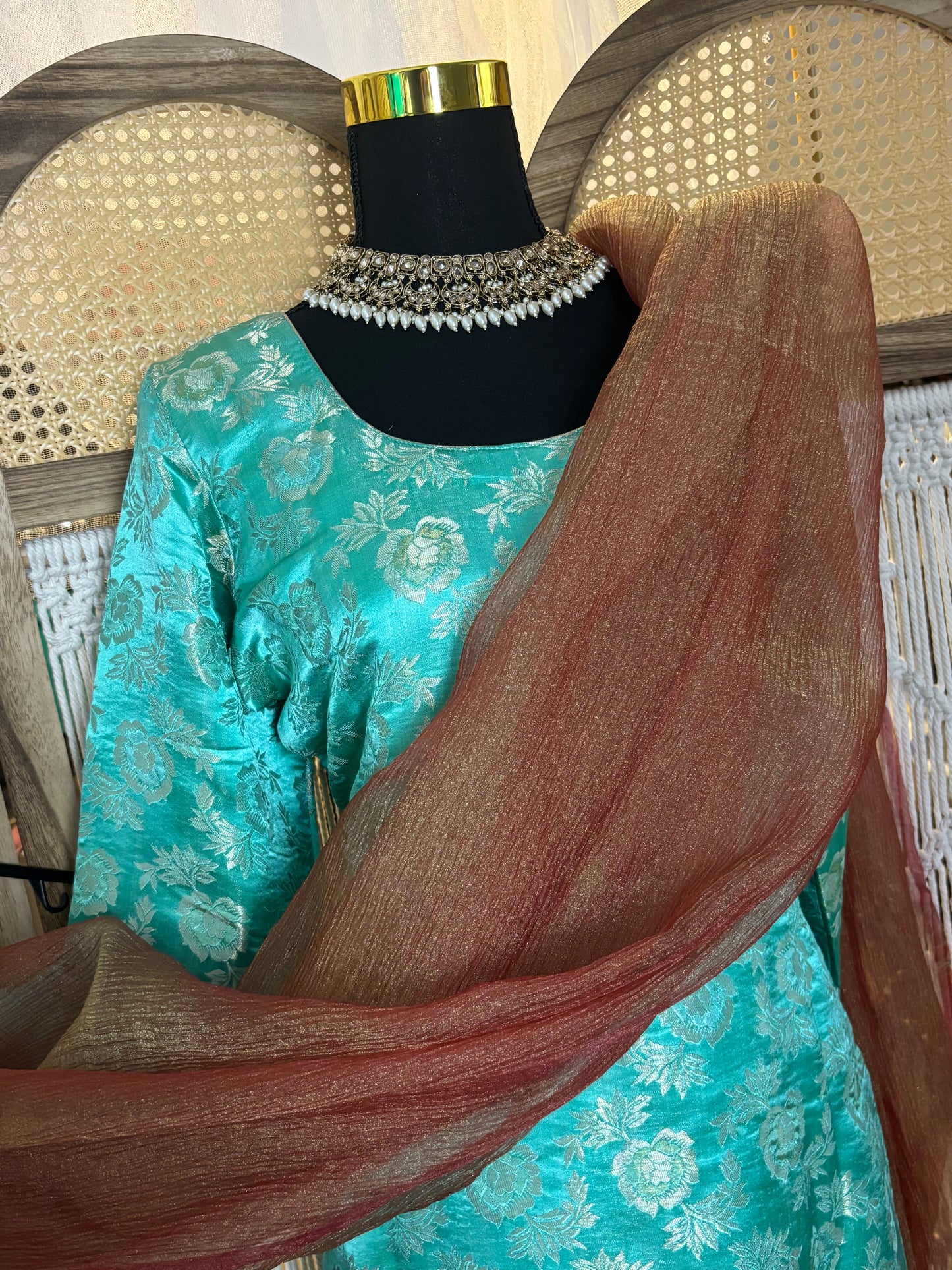 Banarasi Brocade Suit Pant