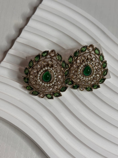 FMC198 - Polki Stud Earrings