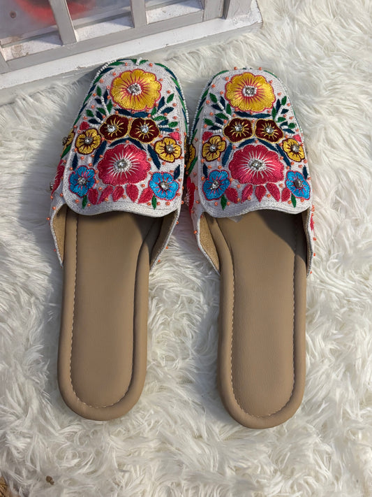 FMC4001 - Hand Embroidered Heels