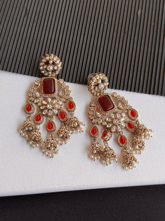 FMC765 - Kundan Earrings