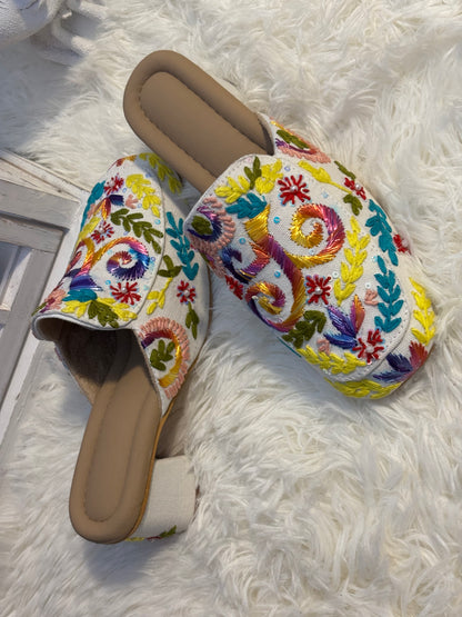 FMC3002 - Hand Embroidered Heels