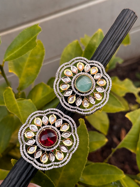 FMC578 - Uncut Kundan Rings