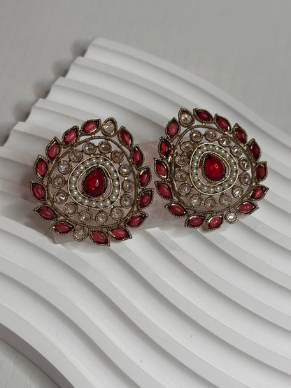 FMC198 - Polki Stud Earrings