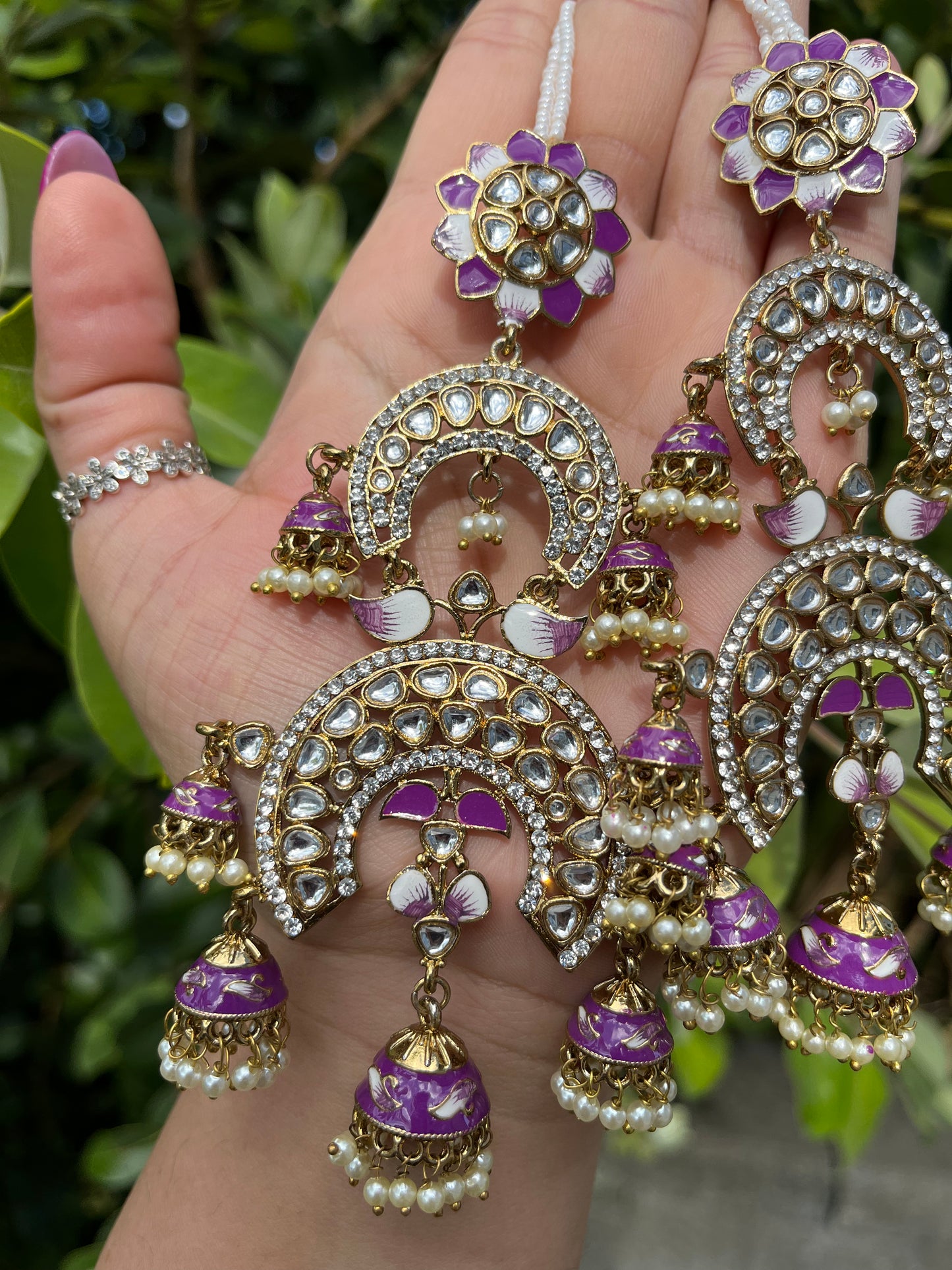 FMC245 - Kundan Earrings - $10 OFF