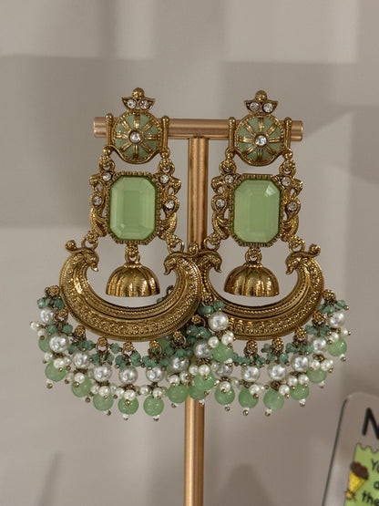 FMC495 - Kundan Earrings