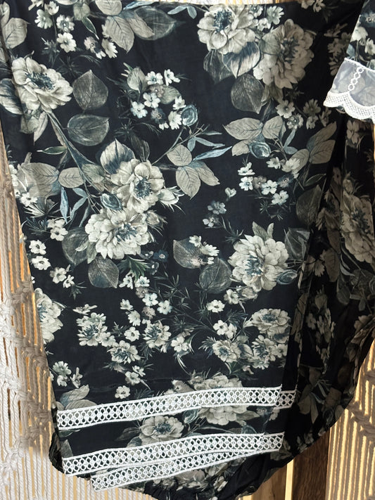 Pure Tabby Silk Farshi Salwar Suit